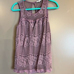 Purple tank top